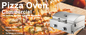 পিজা বেকারি হোম সিলিকন গ্লাভস গ্রিল এবং ওভেনের জন্য রান্নাঘরের পরিবাহক 6 বার্নার গ্যাস কুক স্টোভ