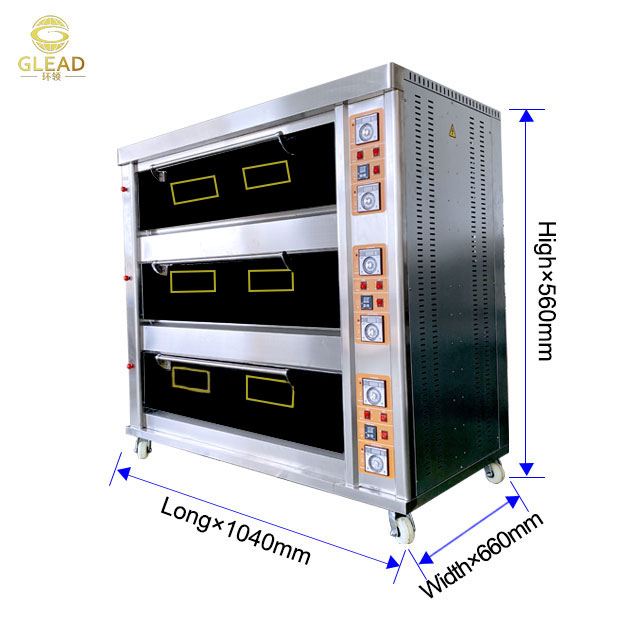 বেকারি পেশাদারদের জন্য টেকসই বাণিজ্যিক বেকিং ওভেন দিয়ে অনায়াসে বেক করুন 0
