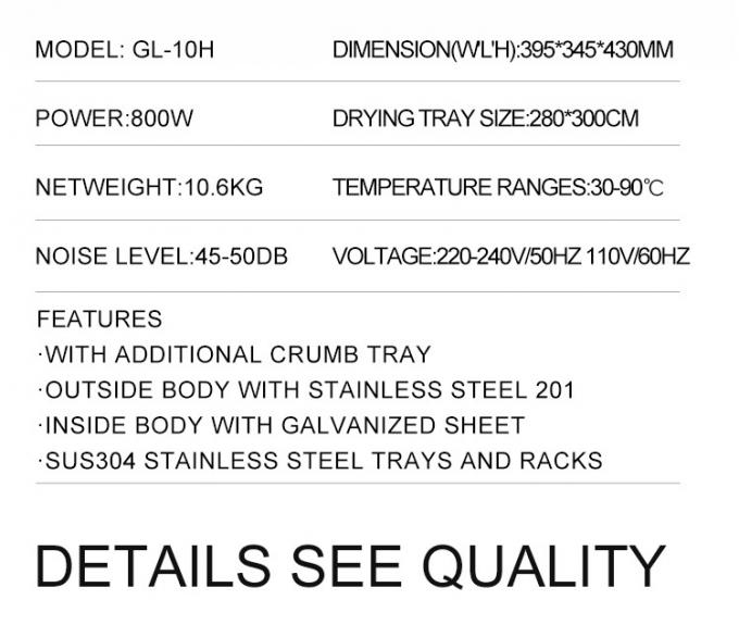 রান্নাঘরের সরঞ্জাম পরিসীমা গ্লিড রান্নাঘর 18 বছর অভিজ্ঞতা 180 ক্লায়েন্ট বিশ্বব্যাপী বাণিজ্যিক বেকিং ওভেন 8