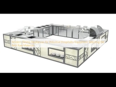 আধুনিক ডাইনিং সরঞ্জাম শিল্প আতিথেয়তা সরঞ্জামের জন্য সেরা কাঁচামাল নির্বাচন