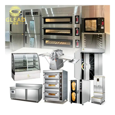 স্টেইনলেস স্টীল পিজা/রুটি বেকিং সরঞ্জাম 4.5kw বৈদ্যুতিক/গ্যাস/ডিজেল বাণিজ্যিক চুলা JYMX-64Q