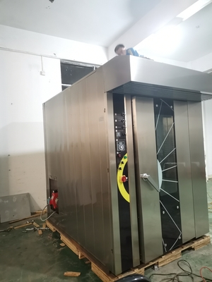 ক্ষমতা বৈদ্যুতিক ঘূর্ণন চুলা চুলা কনভেকশন গরম সঙ্গে বেকারি সরঞ্জাম