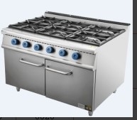 স্টেইনলেস স্টীল GL-RS-6 রান্নার সরঞ্জাম NG/LPG 3.95/5.66Kg/h গ্যাস খরচ