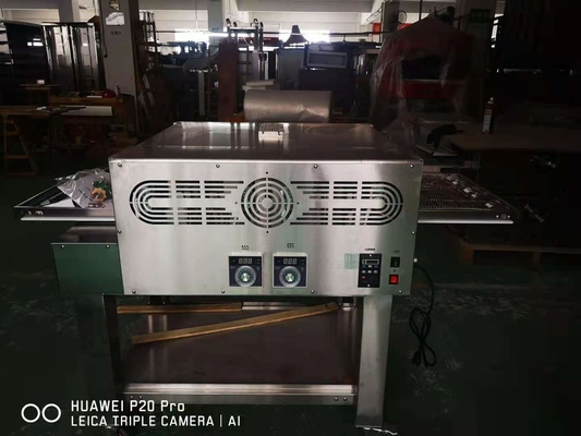 বাণিজ্যিক গ্যাস বেকিং ওভেন 220V/50Hz এলপিজি এলএনজি 0-400.C তাপমাত্রা 80 কেজি নেট ওজন