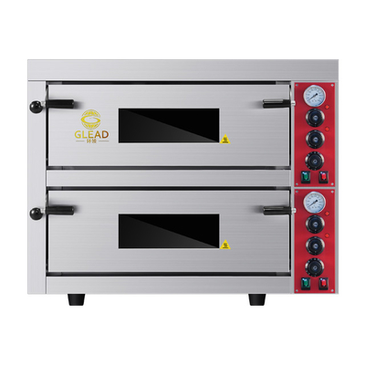 বাণিজ্যিক পিৎজা বেকিং ওভেন 9kW পাওয়ার 3N-380V/220-240V ভোল্টেজ 115KG ওজন।