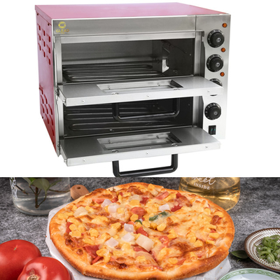 বৈদ্যুতিক পিজা ওভেন 3kw 220-240V বেকিং জন্য বাণিজ্যিক বেকিং ওভেন 29KG