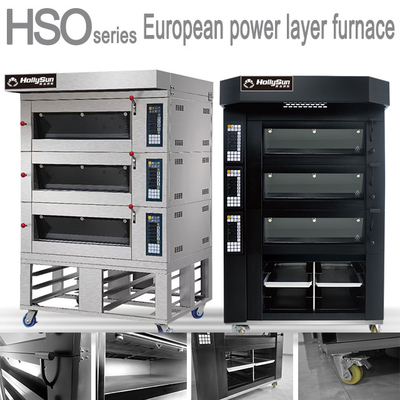 দক্ষতা বৈদ্যুতিক পিৎজা বেকিং ওভেন 20.7kw 380V বাণিজ্যিক রান্নাঘর সরঞ্জাম