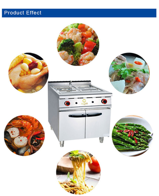 গ্যাস খরচ জন্য গ্যাস রান্না সরঞ্জাম 1.58/2.28Kg/h LPG/NG