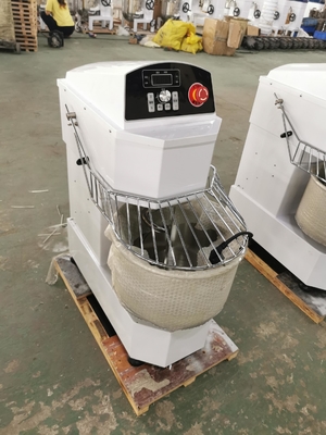 80L স্পাইরাল মিক্সার 3.37KW আটা স্নেডিং সরঞ্জাম 17.8 Rpm রেস্টুরেন্ট রান্নাঘর যন্ত্রপাতি