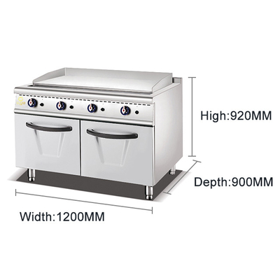 GL-RG-1200 রেস্টুরেন্টের জন্য 18kw বাণিজ্যিক রান্না মেশিন