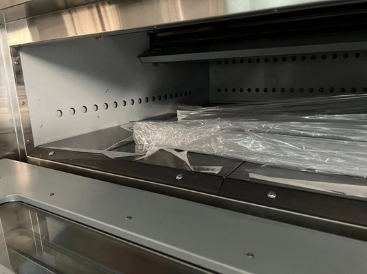 485g গ্যাস ডেক ওভেন বেকারি / খাদ্য উৎপাদনের জন্য 0.3KW পাওয়ার 220V50HZ ভোল্টেজ
