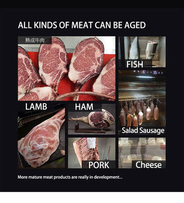 168L হোটেল রেফ্রিজারেটর কালো শেল 160W কম্প্রেসার এয়ার কুলিং একক তাপমাত্রা জোন সহজ রক্ষণাবেক্ষণ