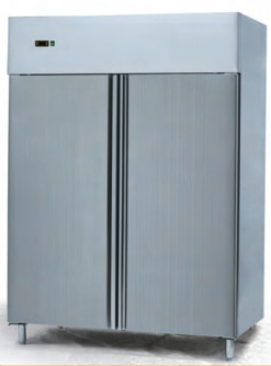সার্টিফাইড 220V/50Hz রেফ্রিজারেটেড ক্যাবিনেট 2\u2103~8\u2103 তাপমাত্রায় GN1/1 প্যান ধারণ করে