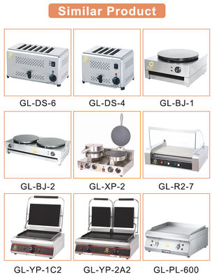 বাণিজ্যিক রান্নাঘরে ভারী দায়িত্বের রান্নার জন্য এলপিজি জ্বালানী সহ 10 কেডব্লিউ গ্যাস টিপানিয়াকি গ্রিল