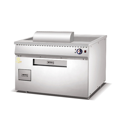 10kw গ্যাস জাপানি Teppanyaki এলপিজি/2800Pa রান্নাঘর রান্নার সরঞ্জাম 270kg ওজন সঙ্গে
