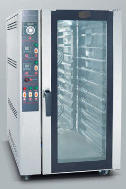 12 কেডব্লিউ কম্পিউটার ইলেকট্রিক হট এয়ার কনভেকশন ওভেন স্প্রে সহ 10 পি ট্রে উচ্চতর বেকিং ফলাফল