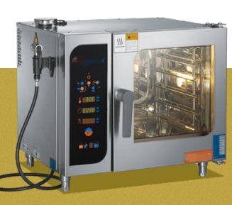 380V বাণিজ্যিক বেকারি সরঞ্জাম বড় ক্ষমতা খাবার সঙ্গে কম্বি চুলা