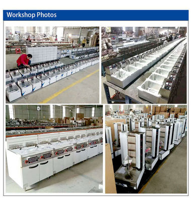 শক্তিশালী বাণিজ্যিক হোটেল সরঞ্জাম জ্বলছে 4pcs সঙ্গে তাপমাত্রা নিয়ন্ত্রণ পরিসীমা 120 ¢ 330C