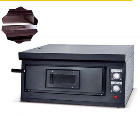 নিখুঁত পিজা তৈরির জন্য 220V-240V তাপ নিয়ন্ত্রণের সাথে স্টেইনলেস স্টিল পিজা ওভেন বেকিং স্টেশন