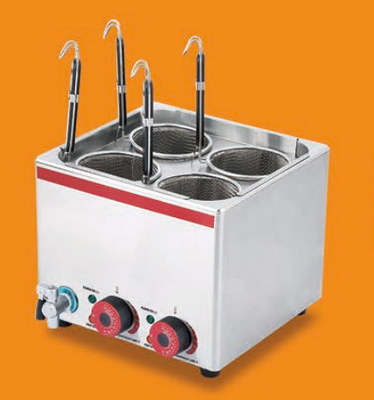 স্টেইনলেস স্টিল সিলভার পাস্তা কুকার 220V-240V ডিজিটাল কন্ট্রোল প্যানেল সহ