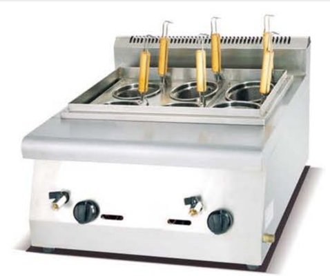 স্টেইনলেস স্টিল সিলভার পাস্তা কুকার 220V-240V ডিজিটাল কন্ট্রোল প্যানেল সহ