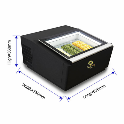 বিপরীত চক্র ডিফ্রস্ট 220-240V / 1PH / 50HZ বায়ুচলাচল রেফ্রিজারেশন ইউনিট ইতালিয়ান প্যান সেট