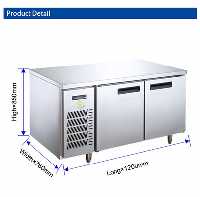 220-240v 50hz ইলেকট্রিক স্টেইনলেস স্টীল কোল্ড স্টোরেজ রেস্টুরেন্ট সরঞ্জাম