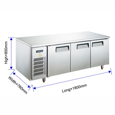 220-240v 50hz ইলেকট্রিক স্টেইনলেস স্টীল কোল্ড স্টোরেজ রেস্টুরেন্ট সরঞ্জাম