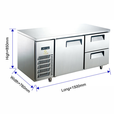 220-240v 50hz ইলেকট্রিক স্টেইনলেস স্টীল কোল্ড স্টোরেজ রেস্টুরেন্ট সরঞ্জাম