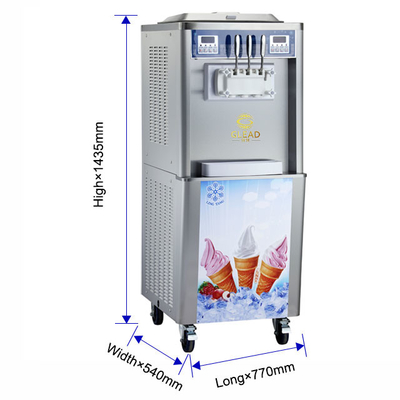 R404A রেফ্রিজারেন্ট 2x2.1L ফ্রিজিং ট্যাঙ্ক এবং 2x1.6kW নামমাত্র আউটপুট সহ শিল্প শীতল সরঞ্জাম