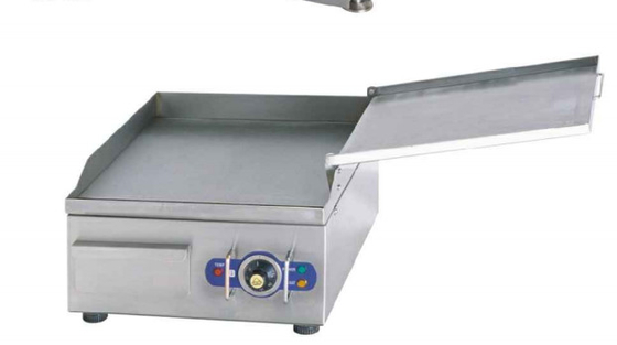 ইলেকট্রিক রেস্টুরেন্ট গ্রিডল 220-240V 50Hz ভোল্টেজের সাথে 0-100oC এ বিভিন্ন ধরণের খাবার রান্না করে