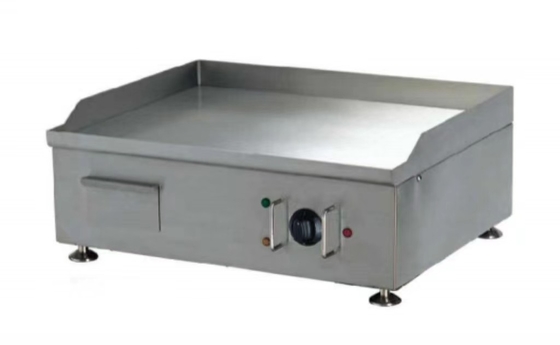 ইলেকট্রিক রেস্টুরেন্ট গ্রিডল 220-240V 50Hz ভোল্টেজের সাথে 0-100oC এ বিভিন্ন ধরণের খাবার রান্না করে