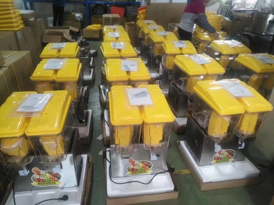 R134a রেফ্রিজারেন্ট কুলিং ফাংশন সহ 32L জুস ডিসপেনসার কালো/অরেঞ্জ/সবুজ/হলুদ
