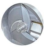 1.1KW ক্ষমতা উদ্ভিজ্জ প্রক্রিয়াকরণ মেশিন 380V ইলেক্ট্রোমোটর শক্তি 175kg নেট ওজন ডিজিটাল ডিসপ্লে উদ্ভিজ্জ স্লিভার