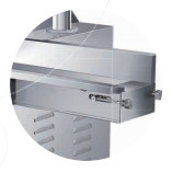 1.1KW ক্ষমতা উদ্ভিজ্জ প্রক্রিয়াকরণ মেশিন 380V ইলেক্ট্রোমোটর শক্তি 175kg নেট ওজন ডিজিটাল ডিসপ্লে উদ্ভিজ্জ স্লিভার