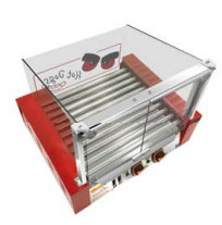 240V / 50HZ হট ডগ গ্রিল মেশিন 5/7/9 রোলস স্বাধীন তাপমাত্রা নিয়ন্ত্রণের সাথে নিখুঁত গরম গ্রিল জন্য
