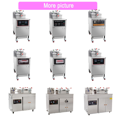25L ইলেক্ট্রো তাপীয় চাপ ফ্রাইড চিকেন মেশিন 13.5 Kw তেল ফিল্টার হোটেল সরঞ্জাম