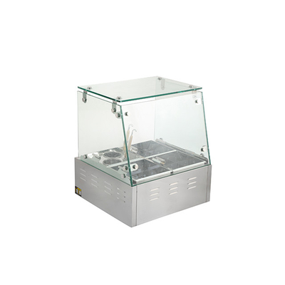 স্টেইনলেস স্টীল ক্যান্টো কুকার 9KW 220V 50-60HZ ফুটন্ত ফাংশন চার / ছয় / আট বাক্স