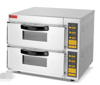 220-240V/50-60HZ বাণিজ্যিক বেকারি সরঞ্জাম পিৎজা চুলা সহজ রক্ষণাবেক্ষণ এবং পরিষ্কার