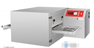 বৈদ্যুতিক বাণিজ্যিক বেকিং ওভেন তাপমাত্রা 0-400°C জন্য পিজা চেইন কনভেয়র পিজা ওভেন