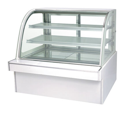 Commercial Static Cooling European Style Cake Refrigrated Display Showcase